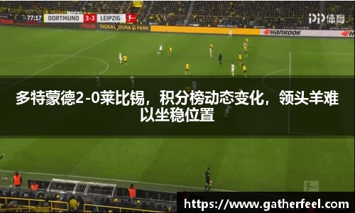 多特蒙德2-0莱比锡，积分榜动态变化，领头羊难以坐稳位置